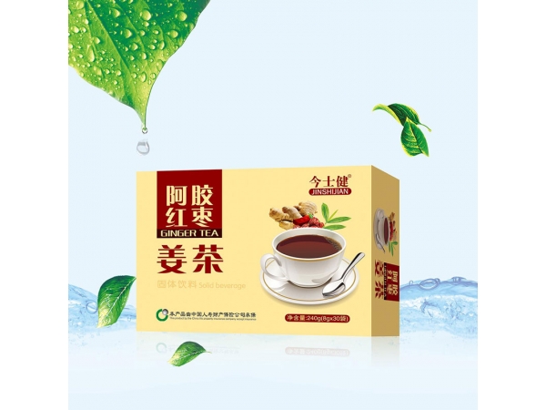 阿膠紅棗姜茶